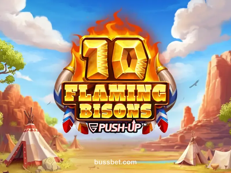 Imagem do Jogo 10 Flaming Bisons no BusBet